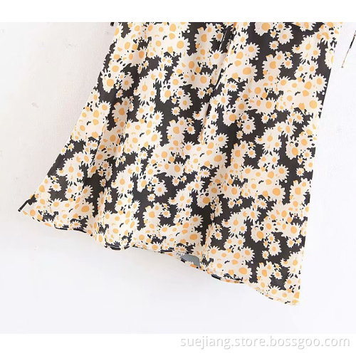 Women's Summer Printed Floral Dress